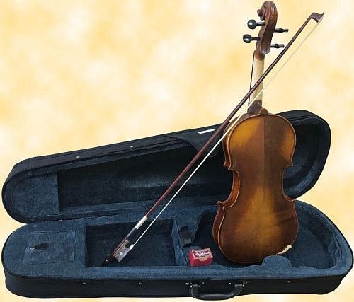 Hans Klein HKV-4 HP 1/4 Скрипка в комплекте: кейс, смычок, канифоль.