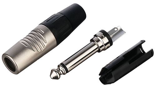 Rean RP2C Разъем на кабель 1/4” Male (6,35 мм), моно.