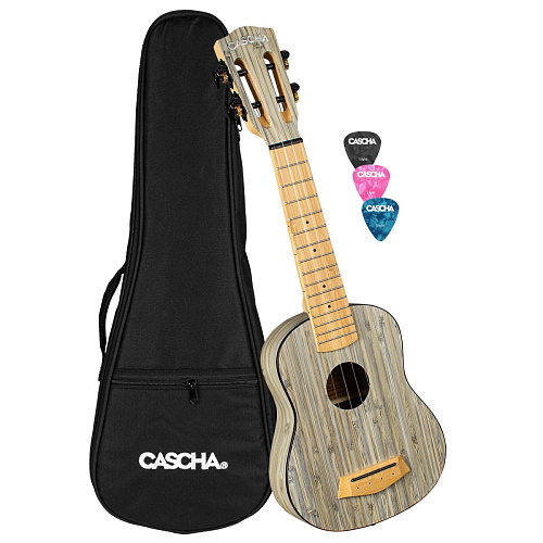 Cascha HH-2315 Bamboo Series Graphite Укулеле.