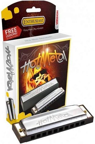 Hohner Hot Metal A Губная гармошка.