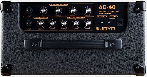 Joyo AC-40 Комбоусилитель для акустической гитары аккумуляторный.