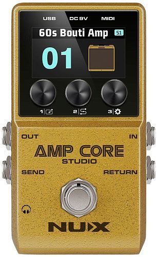 Nux NCA-1 Amp Core Studio Педаль эффектов.