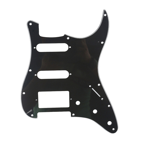 Musiclily MX0311 Защитная накладка для электрогитары, Fender Stratocaster, 3 слоя, черная.