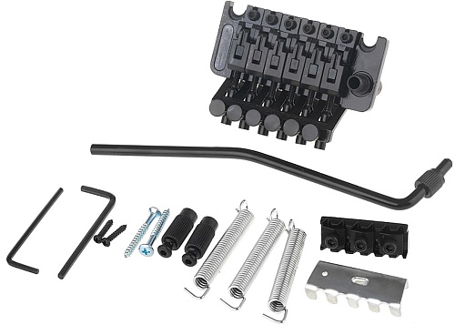 Musiclily M212 Бридж тремоло для электрогитары, с топ-локом, черный Floyd Rose 