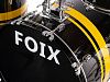 Foix LH-21H25 Барабанная установка, черная/желтая.-1